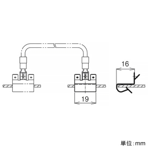 ネグロス電工 【ケース販売特価 20個セット】アースボンド線取付金具 《サンストラット®》 差込タイプ フランジ厚1.2〜4.0mm 【ケース販売特価 20個セット】アースボンド線取付金具 《サンストラット®》 差込タイプ フランジ厚1.2〜4.0mm S-PVEK1 画像2