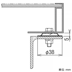 ネグロス電工 【ケース販売特価 20個セット】水抜きスペーサー 《サンストラット®》 適合ボルトM6 【ケース販売特価 20個セット】水抜きスペーサー 《サンストラット®》 適合ボルトM6 S-SPW6 画像2