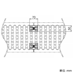 ネグロス電工 軽量床板材継ぎ金具 《サンストラット®》 SD-PSHL200A用 軽量床板材継ぎ金具 《サンストラット®》 SD-PSHL200A用 Z-PSG1 画像2