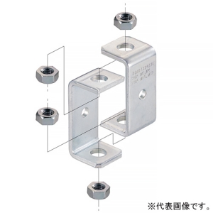 ネグロス電工 吊りボルト継ぎ金具(窓付ナット) 吊りボルトW1/2用 ステンレス製 S-ENP-W4