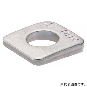 ネグロス電工 角テーパ座金 テーパ角度5° サイズM10 ステンレス製 10個入 S-M10-5TW