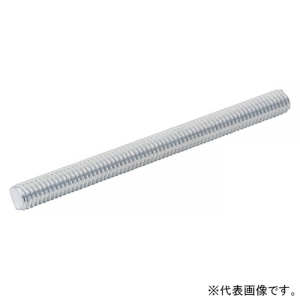 ネグロス電工 全ねじボルト サイズW3/8×150 電気亜鉛めっき仕様 50本入 ZW3-150