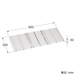 ネグロス電工 【受注生産品】防雪・日除け 《エアコンホルダー®》 セパレートタイプ据付用 ステンレス製 【受注生産品】防雪・日除け 《エアコンホルダー®》 セパレートタイプ据付用 ステンレス製 AH-NTS 画像2