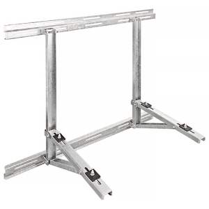 ネグロス電工 【受注生産品】エアコンホルダー&reg; パッケージタイプ据付用 傾斜屋根ぎわ・壁用 ステンレス製 AH-KTS