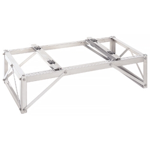 ネグロス電工 【受注生産品】エアコンホルダー® パッケージタイプ据付用 平地用 最大積載質量150kg ステンレス製 AH-HKS