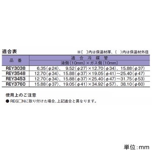 ネグロス電工 吊りボルト中間用冷媒管支持金具 《RVラック®》 ガス側保温材10mm厚用 バンド部サイズ57×86mm 吊りボルト中間用冷媒管支持金具 《RVラック®》 ガス側保温材10mm厚用 バンド部サイズ57×86mm REY3548 画像3