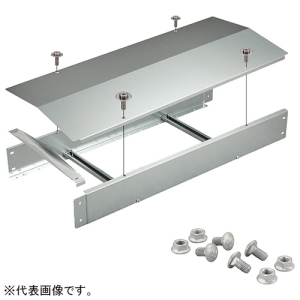 ネグロス電工 【メーカー直送品/代引き不可】直線 《ウィンラック&reg;》 標準タイプ 親桁高さ130mm 幅300mm 長さ2m SD-RC30