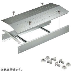 ネグロス電工 直線 《ウィンラック&reg;》 ノンスリップタイプ 親桁高さ130mm 幅600mm 長さ1m SD-RC60NS-1