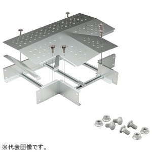 ネグロス電工 【メーカー直送品/代引き/後払い不可】T形分岐 《ウィンラック&reg;》 ノンスリップタイプ 親桁高さ250mm 幅750mm SD-LCT75NS