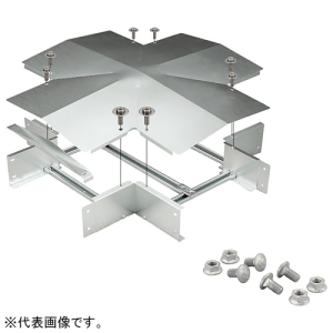 ネグロス電工 【受注生産品】X形分岐 《ウィンラック&reg;》 標準タイプ 親桁高さ350mm 幅300mm SD-HCX30