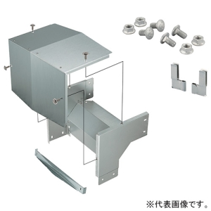 ネグロス電工 上下コーナー 《ウィンラック&reg;》 立下がり用 角度90° 標準タイプ 親桁高さ250mm 幅900mm SD-LCOS90