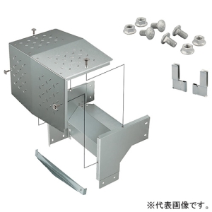 ネグロス電工 【受注生産品】上下コーナー 《ウィンラック&reg;》 立下がり用 角度90° ノンスリップタイプ 親桁高さ350mm 幅750mm SD-HCOS75NS