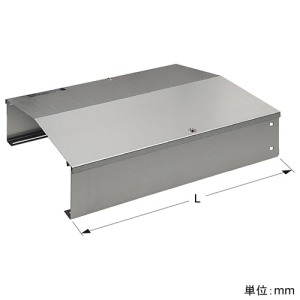 ネグロス電工 【受注生産品】直線長さ調整 《ウィンラック®》 止水プレート・フード接続用 標準タイプ RCタイプ用 ラック幅300mm 全長385mm 【受注生産品】直線長さ調整 《ウィンラック®》 止水プレート・フード接続用 標準タイプ RCタイプ用 ラック幅300mm 全長385mm SD-LC90E24S 画像2