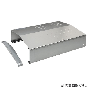 ネグロス電工 【受注生産品】直線長さ調整 《ウィンラック&reg;》 止水プレート・フード接続用 ノンスリップタイプ HCタイプ用 ラック幅600mm 全長595mm SD-HC60NSE52S