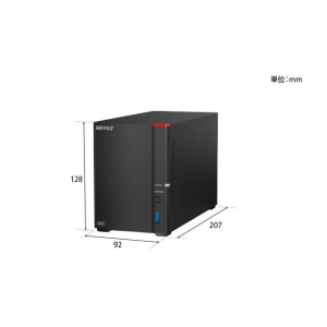 バッファロー LS720DNBシリーズ LinkStation for SOHO 2.5GbE搭載 高速モデル 2ドライブ 2TB(1TB×2) LS720DNBシリーズ LinkStation for SOHO 2.5GbE搭載 高速モデル 2ドライブ 2TB(1TB×2) LS720DN0202B 画像2