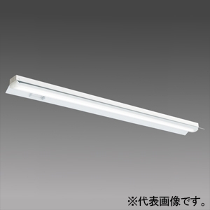 三菱 【受注生産品】LEDライトユニット形ベースライト ≪Myシリーズ≫ 人感センサ付 40形 直付形 笠付タイプ グレアカット[ABタイプ](一般) 4000lm 固定出力タイプ FLR40形×2灯器具節電タイプ 白色 MY-HS440460/WAHTN