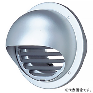 パナソニック 丸形パイプフード アルミ製 ガラリ付 呼び径φ75mm 丸形パイプフード アルミ製 ガラリ付 呼び径φ75mm VB-RG75A