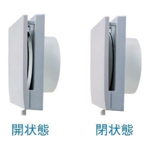 パナソニック 自然給気口 壁用 給気清浄フィルター搭載 パイプ径φ100mm 開閉シャッター付 ホワイト 自然給気口 壁用 給気清浄フィルター搭載 パイプ径φ100mm 開閉シャッター付 ホワイト VB-GZ100PF-W 画像2