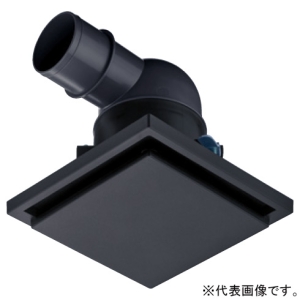 パナソニック 給気グリル 天井用 パイプ径φ100mm 風量調整機能付 ブラック 給気グリル 天井用 パイプ径φ100mm 風量調整機能付 ブラック VB-GK100P3-K
