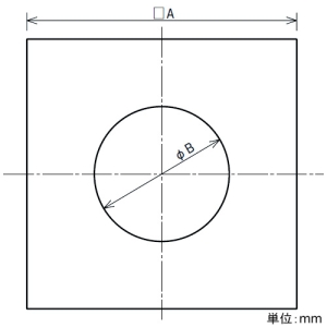 パナソニック パイプ気密シート VB-QM(T)100P用 パイプ気密シート VB-QM(T)100P用 VB-RP100 画像2