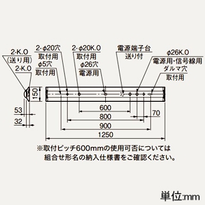 三菱 LEDライトユニット形ベースライト ≪Myシリーズ≫ 40形 直付形 逆富士タイプ 150mm幅 リニューアルサイズ 省電力タイプ 5200lm 連続調光タイプ FHF32形×2灯器具定格出力相当 白色 LEDライトユニット形ベースライト ≪Myシリーズ≫ 40形 直付形 逆富士タイプ 150mm幅 リニューアルサイズ 省電力タイプ 5200lm 連続調光タイプ FHF32形×2灯器具定格出力相当 白色 MY-V450402/WAHZ 画像2