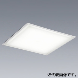 三菱 LEDライトユニット形ベースライト スクエアライト ≪Myシリーズ≫ パネルタイプ 埋込形 フラットタイプ ダクト回避形 クラス600タイプ 無線調光(段調光)形 FHP32形×3灯器具相当 温白色 埋込穴□450mm MY-SK460100WW/4AYX