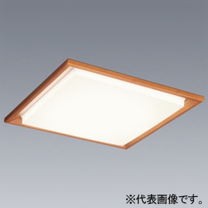 三菱 LEDライトユニット形ベースライト スクエアライト ≪Myシリーズ≫ パネルタイプ 埋込・直付兼用形 化粧枠タイプ(木枠) ダクト回避形 クラス850タイプ 無線調光(段調光)形 FHP32形×4灯器具相当 白色 埋込穴□450mm MY-SK485103W/4AYX