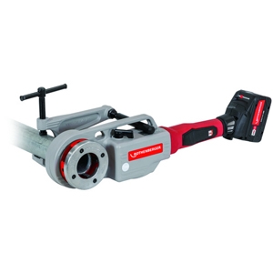 アサダ ねじ切機 ≪スーパートロニック2000E≫ 管用テーパーねじ(鋼管)専用 ブラシレスモータ リチウムイオンバッテリ18V ねじ切り能力PT1/4''〜2''(8〜50A) R13461