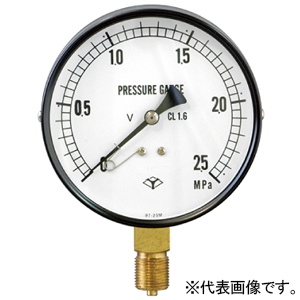 アサダ φ100mm圧力計 圧力表示4.0MPa グリセリン入 接続サイズ3/8'' φ100mm圧力計 圧力表示4.0MPa グリセリン入 接続サイズ3/8'' EP384