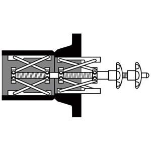 アサダ 溶接治具 ≪インナークランプ4-8≫ 使用可能パイプ径φ100〜200mm 高さ450mm 溶接治具 ≪インナークランプ4-8≫ 使用可能パイプ径φ100〜200mm 高さ450mm S784102 画像2