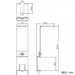 MAX 天吊金具セット 浴室暖房・換気・乾燥機用 天吊金具セット 浴室暖房・換気・乾燥機用 BSP-C1M 画像2