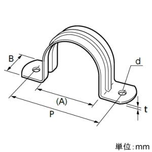 日栄インテック サドルバンド SGP・VP用 管径称13A サドルバンド SGP・VP用 管径称13A 101700103030130 画像2