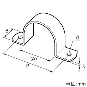 日栄インテック 厚口サドルバンド SGP用 管径称32A 厚口サドルバンド SGP用 管径称32A 101700103050320 画像2