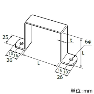 日栄インテック 角サドル 水栓角柱用 高さ80mm 角サドル 水栓角柱用 高さ80mm 101700103010800 画像2