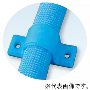 日栄インテック 樹脂サドル(樹脂管) 給水用保温材付ポリブデン・架橋ポリエチレン管用 ブルー 101800103410130