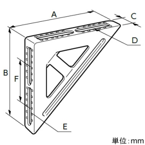 日栄インテック ハンディブラケット 横走り配管用 150×150mm ハンディブラケット 横走り配管用 150×150mm 102300805131500 画像2