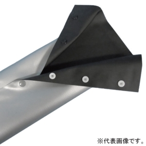 デンカエレクトロン ホックボタンチューブ 黒・灰色リバーシブルタイプ 抱合径21〜26mm 長さ50m ホックボタンチューブ 黒・灰色リバーシブルタイプ 抱合径21〜26mm 長さ50m HB-25-50