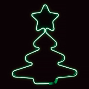 ジェフコム LEDモチーフ 《ツリー》 全点灯タイプ ケーブル長50cm LEDモチーフ 《ツリー》 全点灯タイプ ケーブル長50cm SJX-A02F-JT 画像2