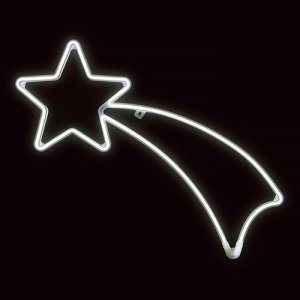 ジェフコム LEDモチーフ 《流れ星》 全点灯タイプ ケーブル長50cm LEDモチーフ 《流れ星》 全点灯タイプ ケーブル長50cm SJX-C03F-JT 画像2