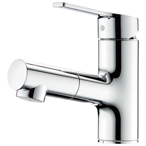 タカギ シングルレバー洗面混合栓 《キレイスト》 一般地用 取付穴径φ35〜39mm メッキ WU100MN