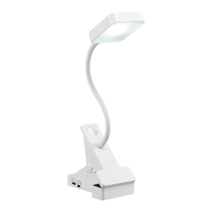 ヤザワ 乾電池式クリップライトノーマルタイプ 乾電池式クリップライトノーマルタイプ CLLD03WH 画像3