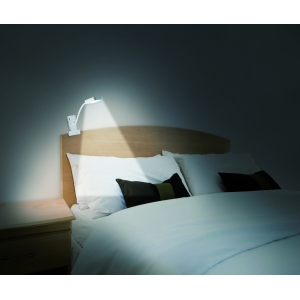 ヤザワ 乾電池式クリップライトノーマルタイプ 乾電池式クリップライトノーマルタイプ CLLD03WH 画像4