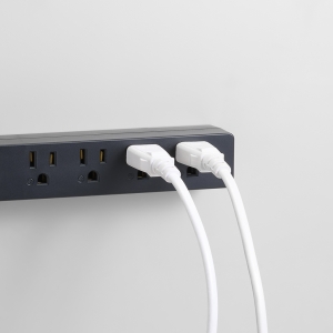 ヤザワ 3Pマグネットフック付タップ6個口2m黒 3Pマグネットフック付タップ6個口2m黒 H5HJKP602BK 画像4