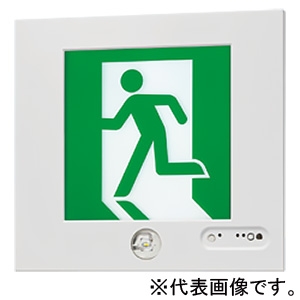 パナソニック LED誘導灯 本体のみ 点滅形 壁埋込型 B級・BL形(20B形) 一般型(20分間) 片面型 電池内蔵形 FA20301KLE1