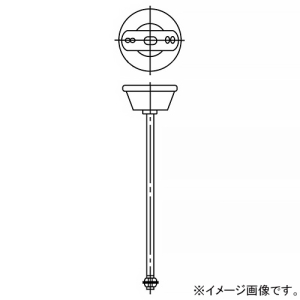パナソニック 誘導灯用吊具 点滅・誘導音付点滅形A級・B級用 吊具全長500mmタイプ 2本1組 FP02091C