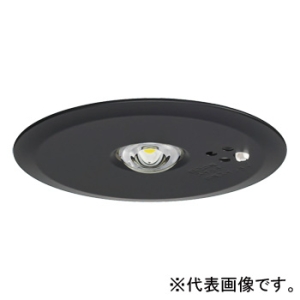 パナソニック 非常用照明器具 専用形 埋込型 LED中天井用(〜6m) 30分間タイプ ハロゲン電球30形相当 昼白色 埋込穴φ100mm 電池内蔵形 ブラック NNFB93645Z