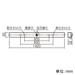 パナソニック 【受注生産品】一体型階段灯 非常用照明器具 スリムタイプ 40形 壁・天井直付型 長時間定格型(60分間タイプ) Hf32形1灯相当 ひとセンサON/OFFタイプ(Nタイプ) 昼白色 【受注生産品】一体型階段灯 非常用照明器具 スリムタイプ 40形 壁・天井直付型 長時間定格型(60分間タイプ) Hf32形1灯相当 ひとセンサON/OFFタイプ(Nタイプ) 昼白色 NNCF41735JLE9 画像4