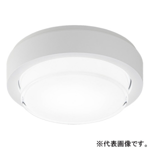 パナソニック 【受注生産品】防雨型シーリングライト ブラケット兼用型 壁・天井直付型 高光束タイプ FCL30形1灯器具相当 フラットタイプ 非調光 昼白色 ホワイト NWCF17125LE1