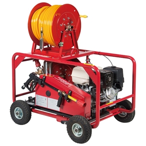 アサダ 【受注生産品】高圧洗浄機60/50GP 洗管タイプ エンジン式 自吸式 セルスタート 吐出量60.0L/min 圧力4.9MPa(50kgf/㎠) 燃料タンク容量6.1L HD6005P2