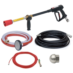 アサダ 高圧洗浄機16/200GSA エンジン式 防音タイプ 自吸式 セルスタート 吐出量16.0L/min 圧力19.6MPa(150kgf/㎠) 燃料タンク容量10.0L PS洗管ホースセット 高圧洗浄機16/200GSA エンジン式 防音タイプ 自吸式 セルスタート 吐出量16.0L/min 圧力19.6MPa(150kgf/㎠) 燃料タンク容量10.0L PS洗管ホースセット HD1620SA 画像2